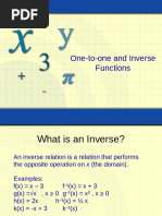 Inverse Functions