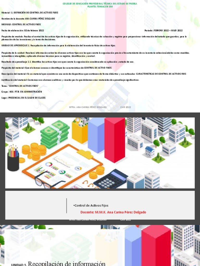 1.1 A Definicion de Control de Activos Fijos | PDF | Contabilidad ...