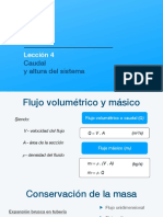 L4 Caudal y Altura Del Sistema