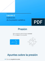 L2 La Presión Estática