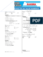 Ejercicios Resueltos de Valor Numerico Pagina Educativa