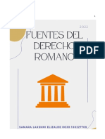 Fuentes Del Derecho Romano