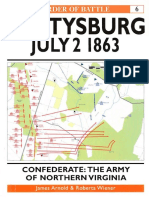 Osprey - Order of Battle 006 - Gettysburg July 2-1863. Confederate - The Army of Northern Virginia