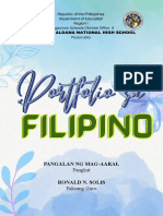 COVERPAGE Portfolio Sa Filipino