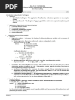 Lesson 4-Quantitative Techniques