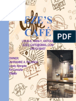 Eze'S Café: Lisub-B, Anini-Y, Antique 09512136407 Owner: Jahrianne A. Palarca Lovely Arangote Axl Consulta Villaflor
