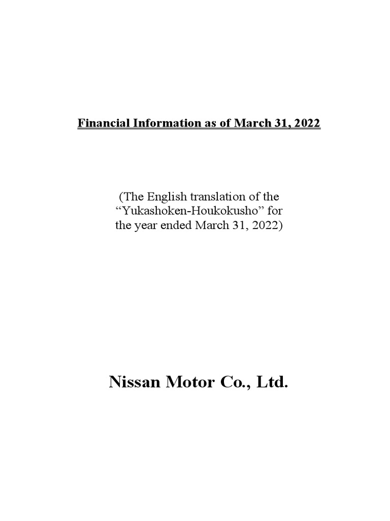FR 2021 PDF Nissan Dividend
