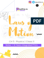 Padhle 11th - Laws of Motion Notes