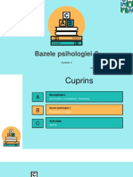 Seminarul 3 - Istoria Psihologiei