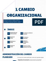 El Cambio Organizacional