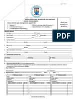 MUBAS 2022-2023 Application Form