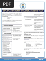 Diploma Intake 2022to2023 Advert