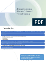 Beta Blocker Neonatus