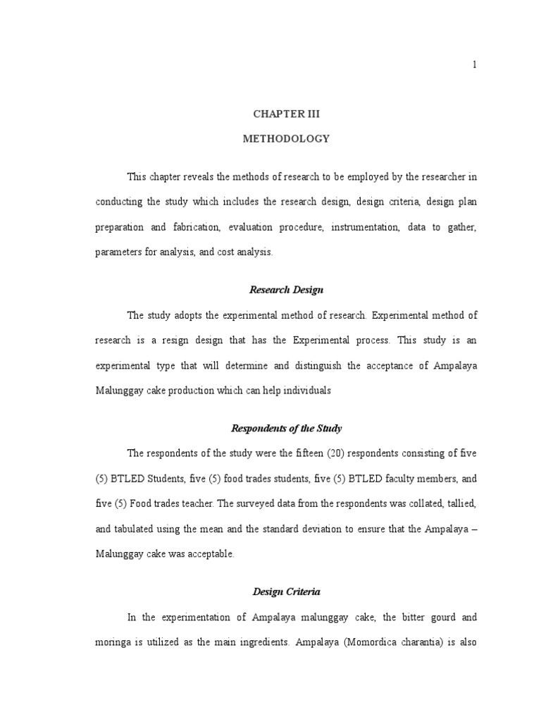 Sample Food Innovation Research PDF