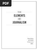 The Elements of Journalism - Book Review