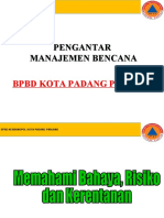 Dasar Manajemen Bencana BPBD PP