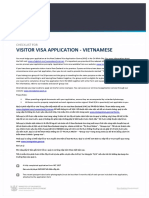 Checklist For Vietnam Visitor Visa General
