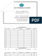 Buku Penerimaan Raport