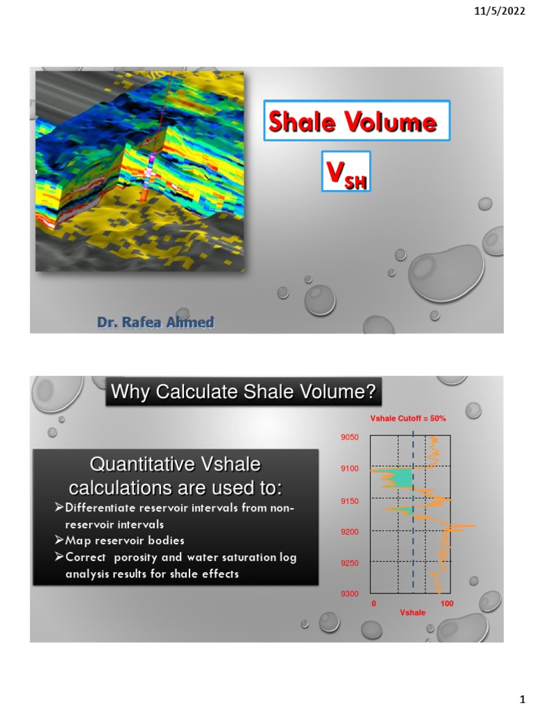V Shale | PDF | Minerals | Clay