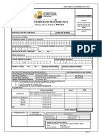 Registration Form Igcse May June 2023 Private Candidate