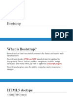 Bootstrap: An Easy-to-Use Front-End Framework