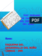 TEST PERUANO DEL NIÑO MODIFICADO II - PPT Versión 1