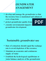 BSC - Groundwater Management