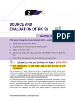 Chapter 2 Source and Evaluation of Risks Annotated Notes