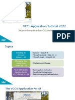 VCCS Application Tutorial