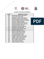 Lista Alumnos Reprobados 2 Parcial 108