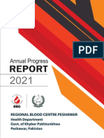 Annual Report 2021 - Peshawar Regional Blood Centre