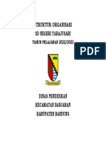 Struktur Organisasi SD Negeri Tarajusari