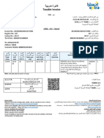 Taxable Invoice: To: Mohameed Ali: Mohameed Ali Tabuk 00966542355019