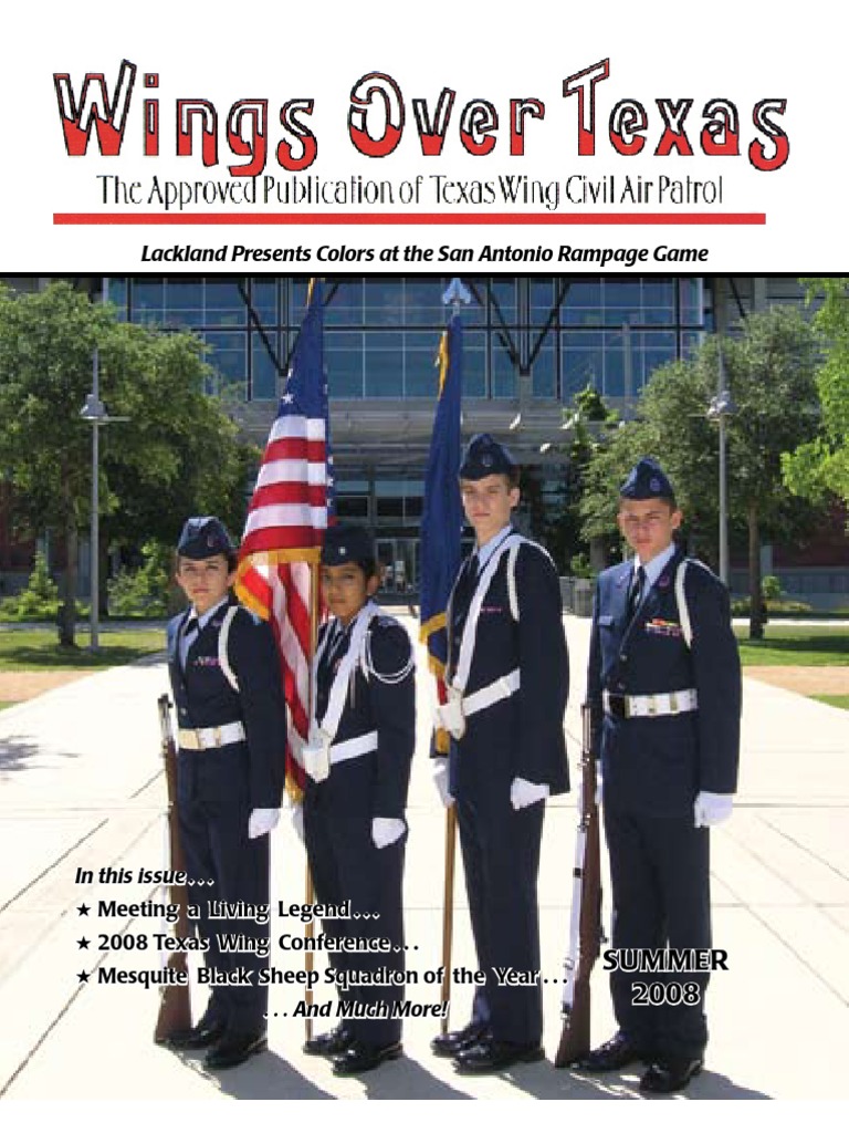 Texas Wing - Jun 2008 | PDF | Awards And Decorations Of The Civil Air ...