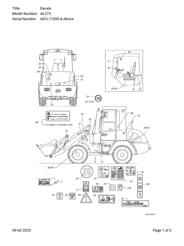 Decals AL275 | PDF
