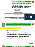 Materi Presentasi Pak Wali Kota Bekasi DR Rahmat Effendi Di UI 15 Jan 2020