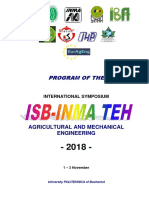 Programme Isb-Inma Teh 2018