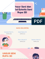 Unsur Seni Dan Nilai Estetis Seni Rupa 3D