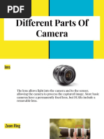 Parts of Camera and Lenses