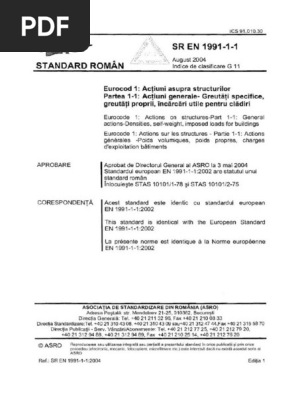 SR en 1991-1-1 2004 | PDF