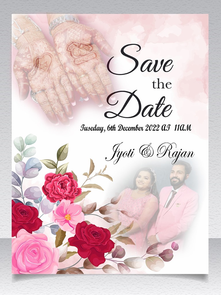 Marriage Invitation 1 | PDF