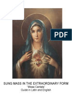 Sung Mass Extraordinary Form Dec 2020