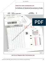 SM 47 Marks Answer Sheet