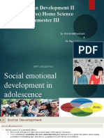 4.a. LSD II - Socio - Emotional Development During Adolescnce