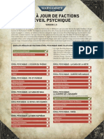 Mise À Jour de Factions Éveil Psychique