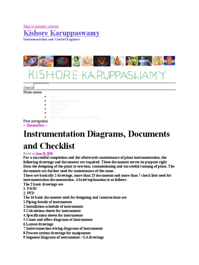 Instrumentation Documents Pdf