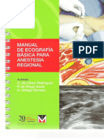 Atlas ecografía para  anestesia regional