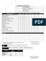 Interview Evaluation Form