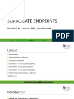 Surrogate Endpoints in Clinical Research