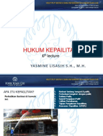 Pertemuan 6 Hukum Kepailitan